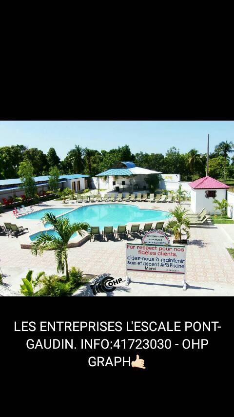 Auberge Pont-Gaudin Gonaives Buitenkant foto